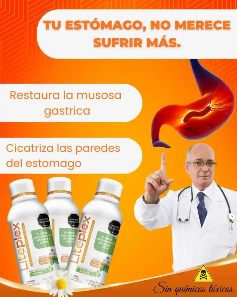 LITEPLEX – Solución natural para la gastritis